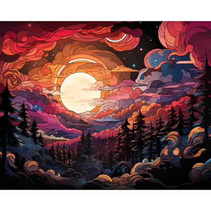 Soirée pétillante au clair de lune