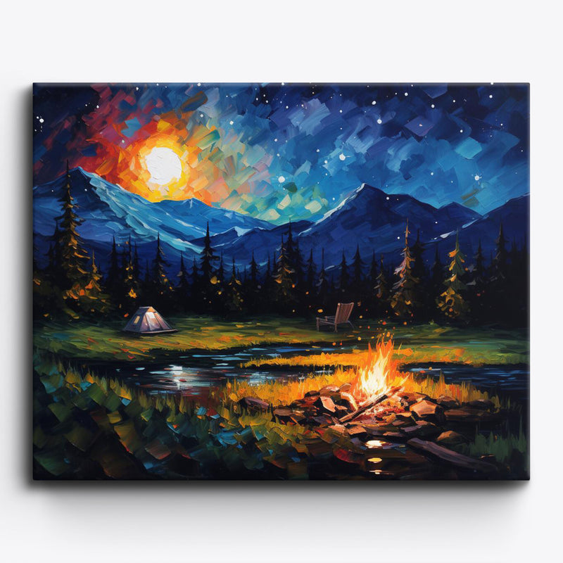 Rassemblement sous la nuit étoilée