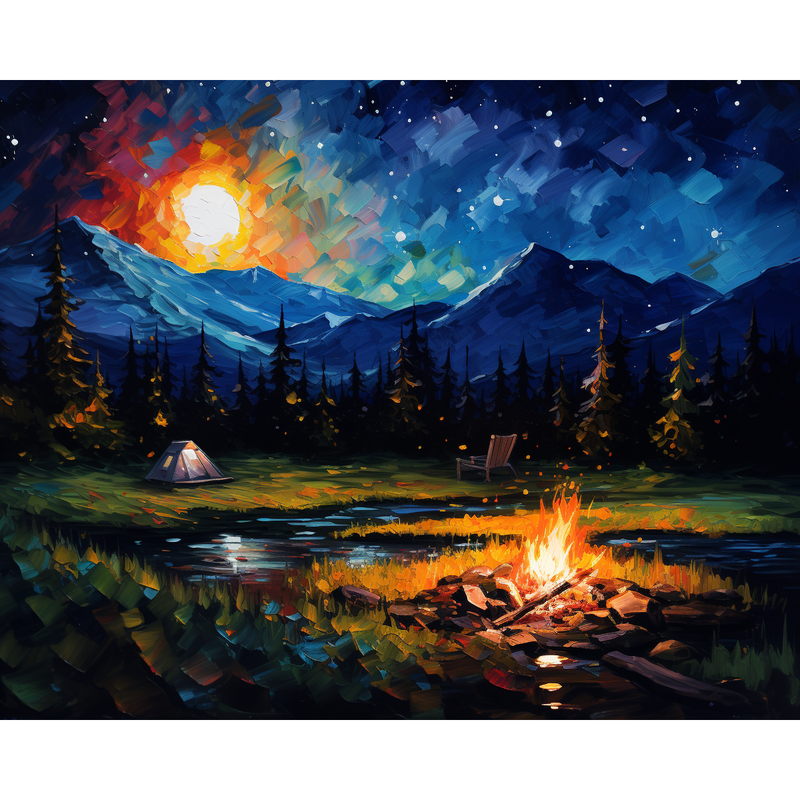 Rassemblement sous la nuit étoilée