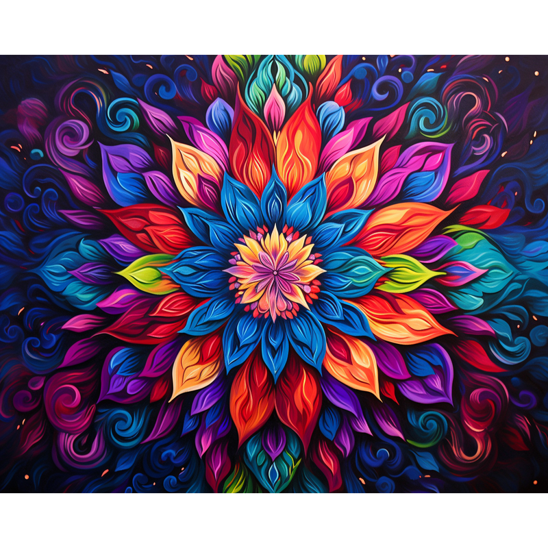 Compositions florales psychédéliques