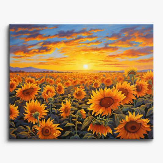 Tournesols sculptés